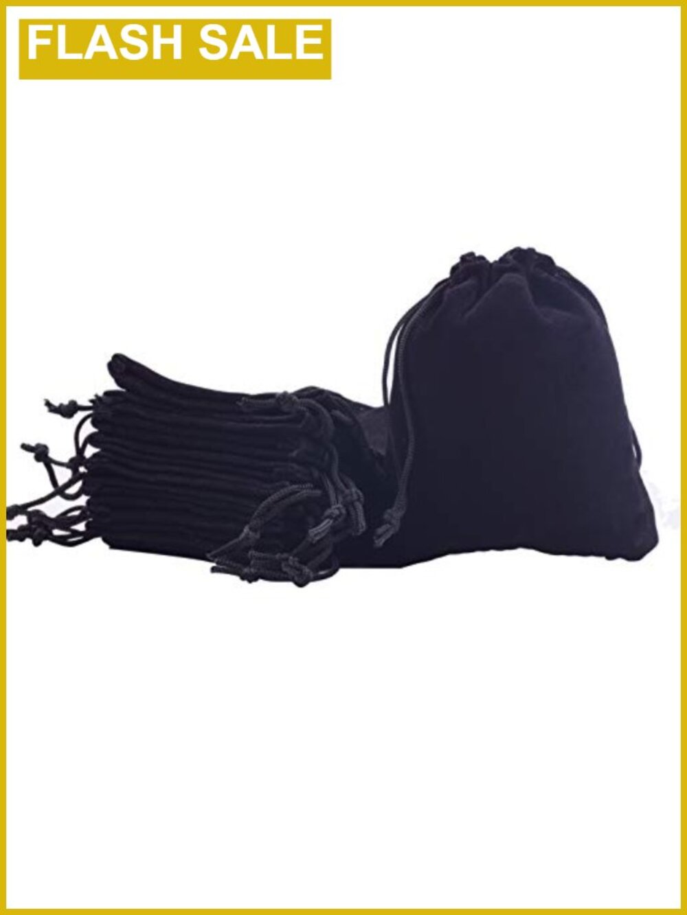 50 Velvet Drawstring Gift Pouches - Luxury Jewelry Bags for Weddings & Parties
